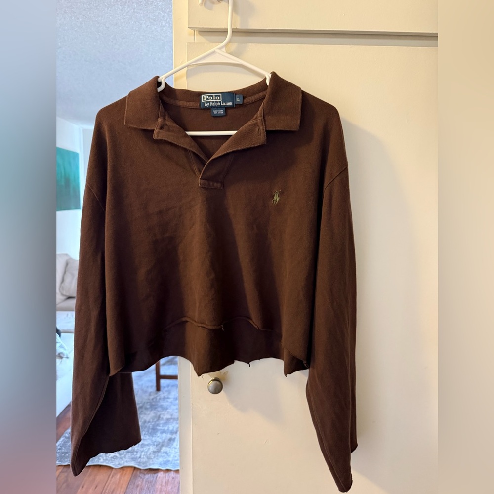Ralph Lauren preppy vintage long sleeve old money polo